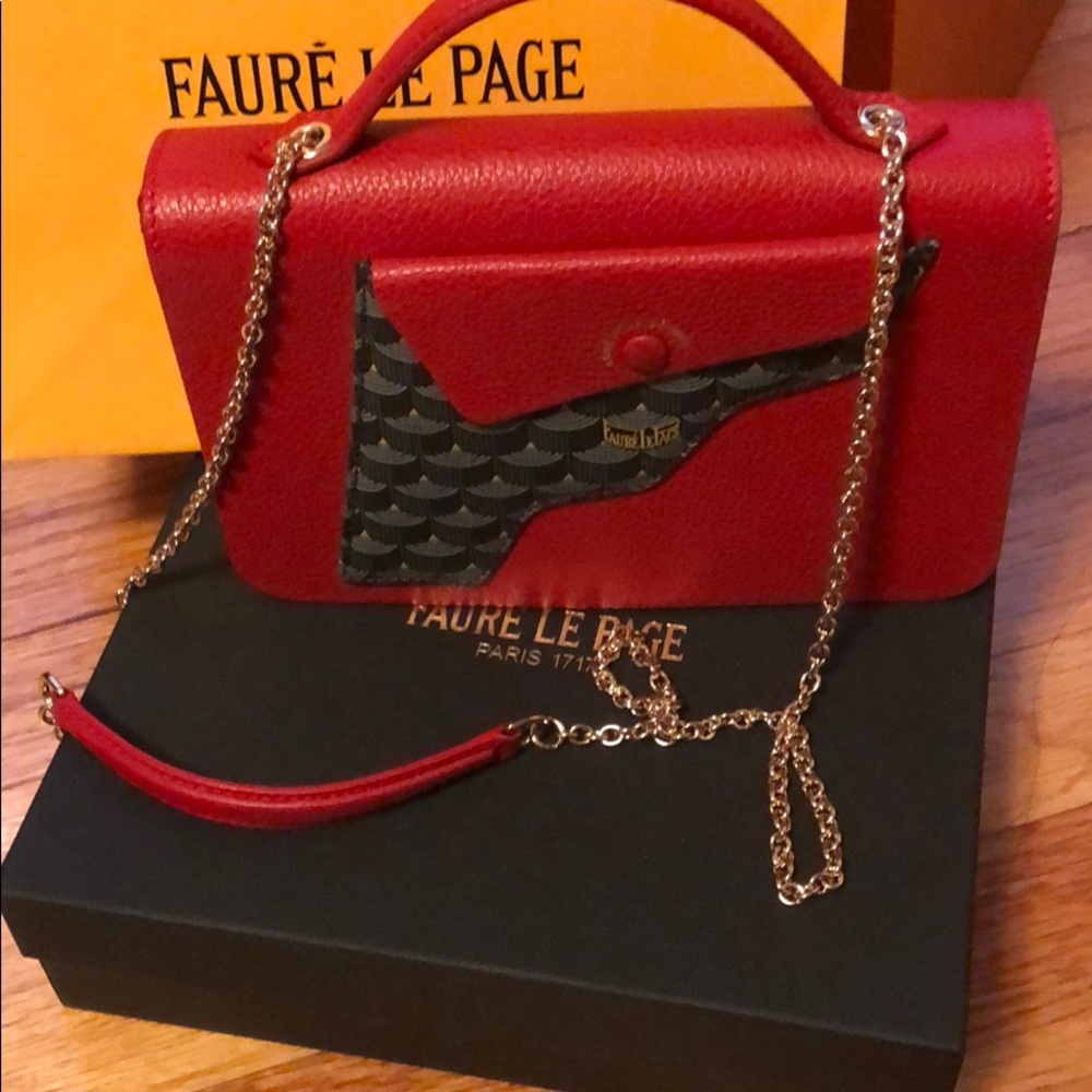 Faure Le Page purse mini-Red,limited edition - Picture 2 of 4